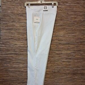 NWT Anne Klein Slim Ankle Pants - White, Size 10